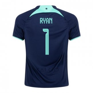 Maglia Australia Giocatore Ryan Away 2022