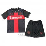 Maglia Bayer Leverkusen Home Bambino 2023-2024