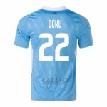 Maglia Belgio Giocatore Doku Away 2024