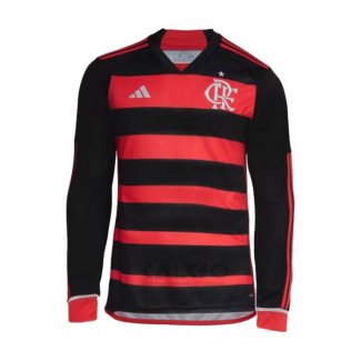 Maglia Flamengo Home Manica Lunga 2024