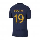 Maglia Francia Giocatore Benzema Home 2022