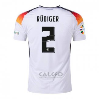 Maglia Germania Giocatore Rudiger Home 2024