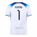 Maglia Inghilterra Giocatore Pickford Home 2022
