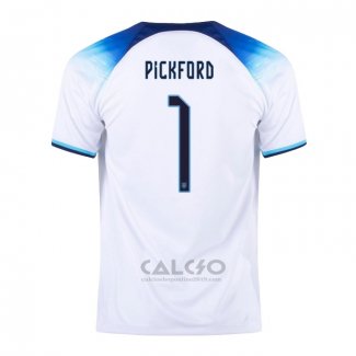 Maglia Inghilterra Giocatore Pickford Home 2022