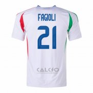 Maglia Italia Giocatore Fagioli Away 2024-2025