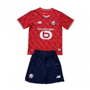 Maglia Lille OSC Home Bambino 2025-2026