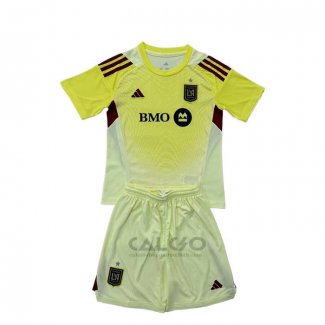 Maglia Los Angeles FC Portiere Home Bambino 2025