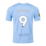 Maglia Manchester City Giocatore Haaland Home 2023-2024