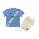 Maglia Manchester City Home Bambino 2025-2026