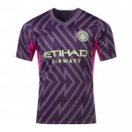Maglia Manchester City Portiere 2023-2024 Purpura