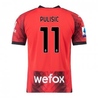 Maglia Milan Giocatore Pulisic Home 2023-2024