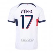 Maglia Paris Saint-Germain Giocatore Vitinha Away 2023-2024