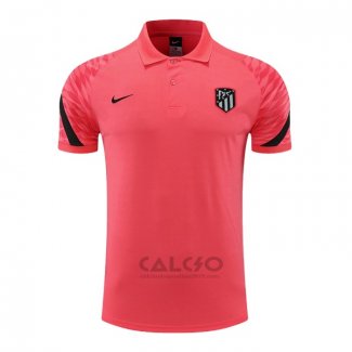 Maglia Polo Atletico Madrid 2022-2023 Rosa