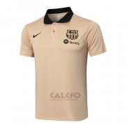 Maglia Polo FC Barcellona 2024-2025 Giallo