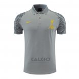 Maglia Polo Liverpool 2022-2023 Grigio