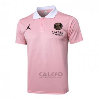 Maglia Polo Paris Saint-Germain Jordan 2024-2025 Rosa