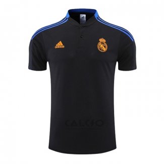 Maglia Polo Real Madrid 2022-2023 Nero e Blu