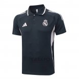Maglia Polo Real Madrid 2025-2026 Grigio Rosa