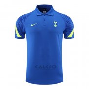 Maglia Polo Tottenham Hotspur 2022-2023 Blu