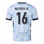 Maglia Portogallo Giocatore Matheus N. Away 2024