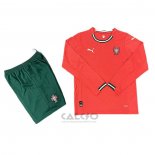 Maglia Portogallo Home Manica Lunga Bambino 2025