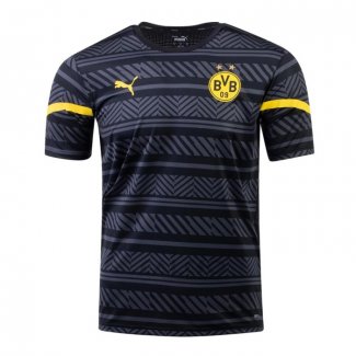 Maglia Prematch Borussia Dortmund 2022 Nero