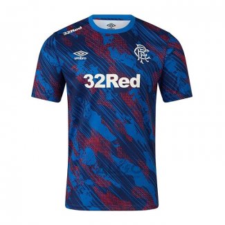 Maglia Prematch Rangers 2025-2026 Blu