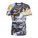 Maglia Prematch Real Madrid 2025-2026 Nero Bianco