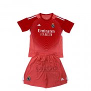 Maglia Real Madrid Portiere Bambino 2025-2026 Arancione