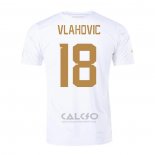 Maglia Serbia Giocatore Vlahovic Away 2022