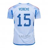 Maglia Spagna Giocatore Yeremi Away 2022