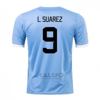 Maglia Uruguay Giocatore L.suarez Home 2022