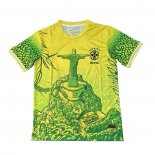 Maglia Brasile Jesus 2025-2026 Giallo Verde Thailandia