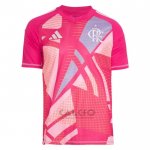 Maglia Flamengo Portiere 2025 Rosa Thailandia