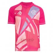 Maglia Flamengo Portiere 2025 Rosa Thailandia