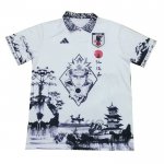 Maglia Giappone Anime 2024-2025 Bianco Thailandia