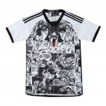 Maglia Giappone Anime 2024-2025 Nero e Bianco Thailandia