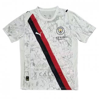 Maglia Manchester City Away 2025-2026 Thailandia