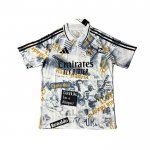 Maglia Real Madrid Special 2025-2026 Bianco Giallo Thailandia