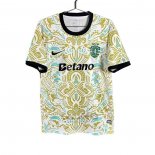 Maglia Sporting Special 2025-2026 Giallo Blu Thailandia