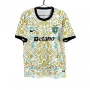 Maglia Sporting Special 2025-2026 Giallo Blu Thailandia