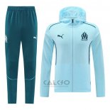 Tuta da Track Olympique Marsiglia 2024-2025 Blu