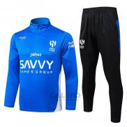 Tuta da Track di Felpa Al Hilal 2025-2026 Blu