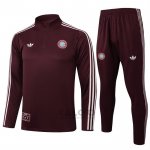 Tuta da Track di Felpa Bayern Monaco 2025-2026 Rosso