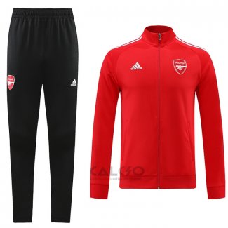 Tuta da Track di Giacca Arsenal 2022-2023 Rosso