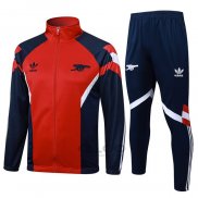 Tuta da Track di Giacca Arsenal Bambino 2024-2025 Rosso
