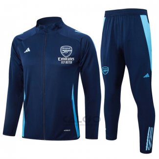 Tuta da Track di Giacca Arsenal Bambino 2024-2025 Blu