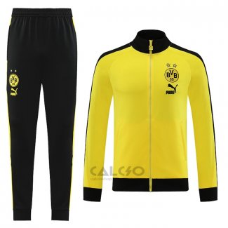 Tuta da Track di Giacca Borussia Dortmund 2023-2024 Giallo