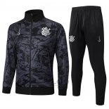 Tuta da Track di Giacca Corinthians 2025-2026 Nero