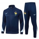 Tuta da Track di Giacca Francia 2024-2025 Blu